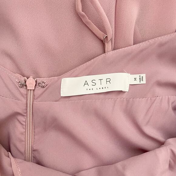 ASTR the Label Holland Ruffle Detail Maxi Dress in Lilac, Medium - Picture 9 of 12